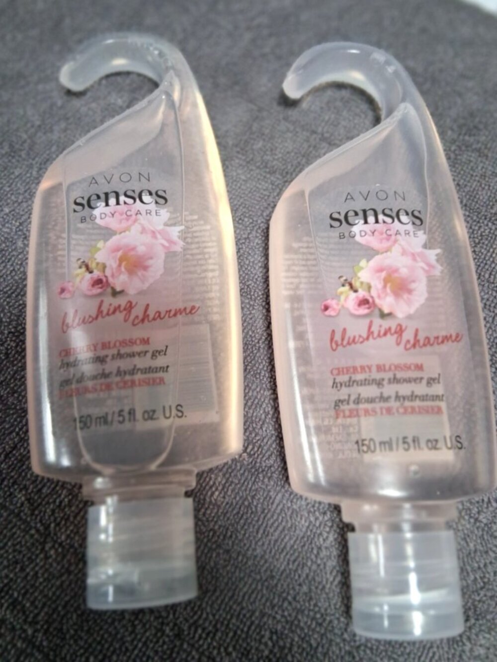 AVON Senses Cherry Blossom Hydrating Shower Gel 5 fl oz  each  Set of 2 NEW